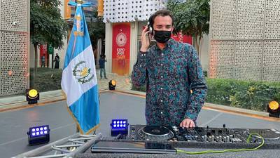 Sergio Castañeda, DJ guatemalteco, se presenta en Expo 2020 Dubái