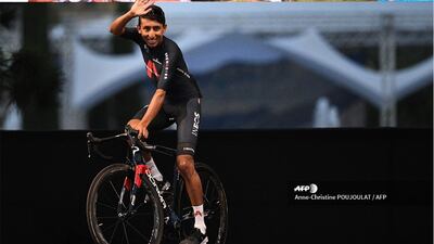 Colombiano Bernal está listo para defender su corona en el Tour de Francia