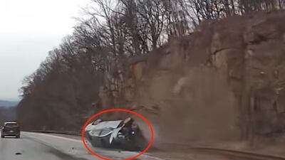 Video: impactante accidente de tránsito en plena autopista