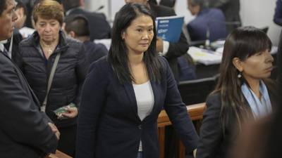 Tribunal peruano rechaza recurso para liberar a Keiko Fujimori