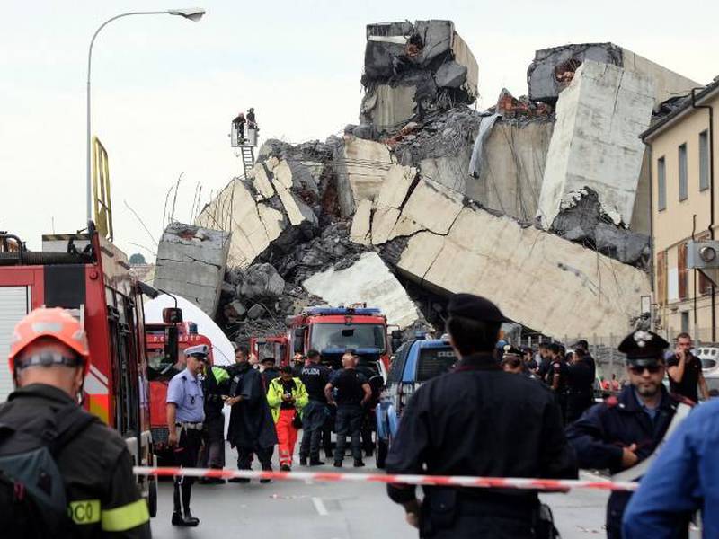 VIDEO. Al menos 30 muertos tras derrumbarse puente de autopista en Italia