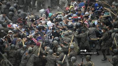 OIM pide evitar fuerza "excesiva" contra migrantes tras represión en Guatemala