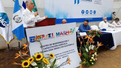 Guatemala cuenta con el primer centro de capacitación agrícola con tecnología israelí