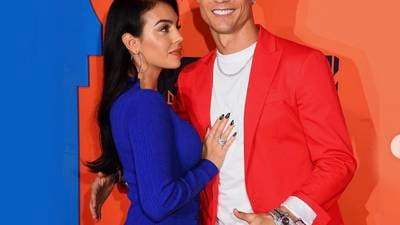 Georgina Rodríguez presume el beso que le dio Cristiano Ronaldo