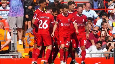 Liverpool suma su primera victoria de la temporada en la Premier League