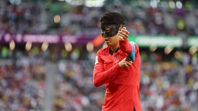 El motivo por el que Heung-Min Son usa una máscara en Corea del Sur vs. Uruguay