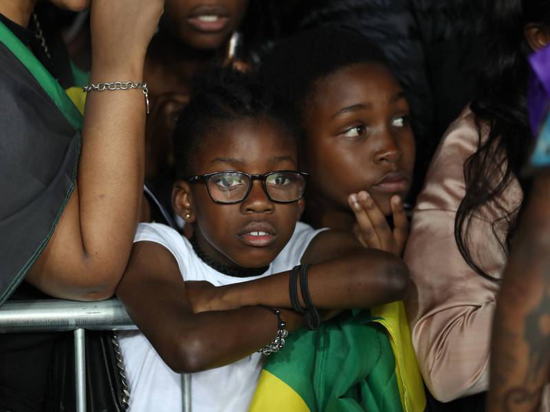 Galería. Los rostros de la tristeza luego de la derrota de Usain Bolt en el Mundial