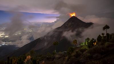 ¡Cuidado con las fotos! La Conred emite avisos por actividad del volcán de Fuego
