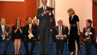 El Rey de España, Felipe VI, recibe las llaves de la ciudad de La Antigua Guatemala
