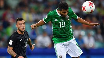 México viene de atrás para vencer a Nueva Zelanda en la Confederaciones