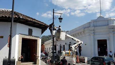 ¡Antigua segura! Instalan cámaras de videovigilancia en la ciudad colonial