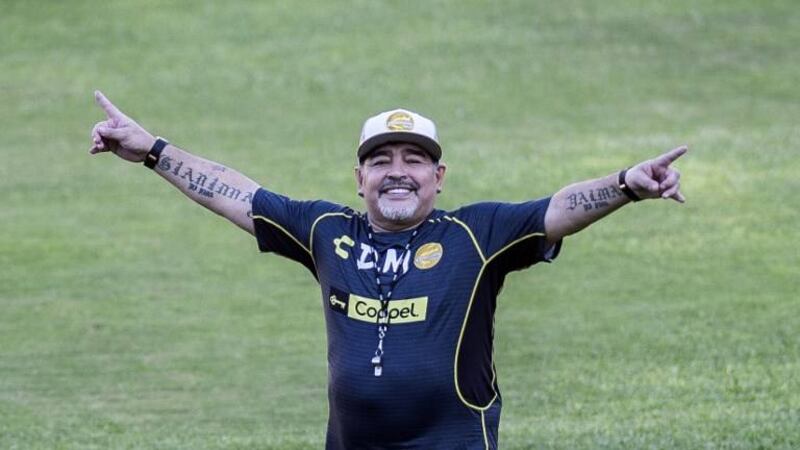 Sin Maradona, los Dorados pierden 1-0 en su presentación ante Celaya