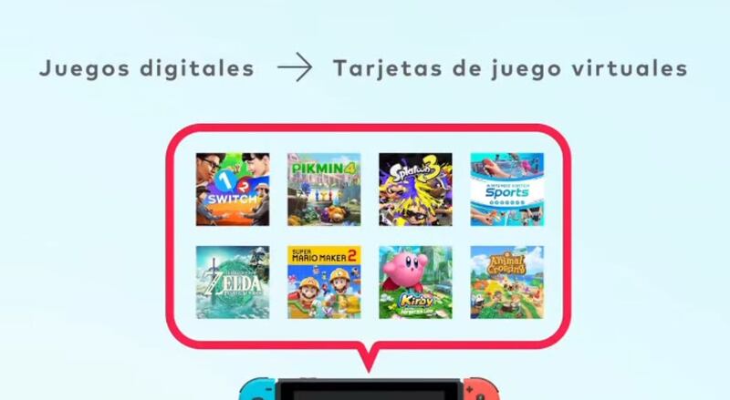 Nintendo revoluciona el juego digital con las Virtual Game Cards
