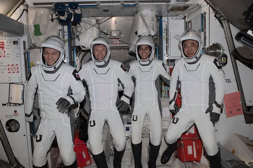 Cuatro astronautas regresan al planeta Tierra luego de seis meses en órbita
