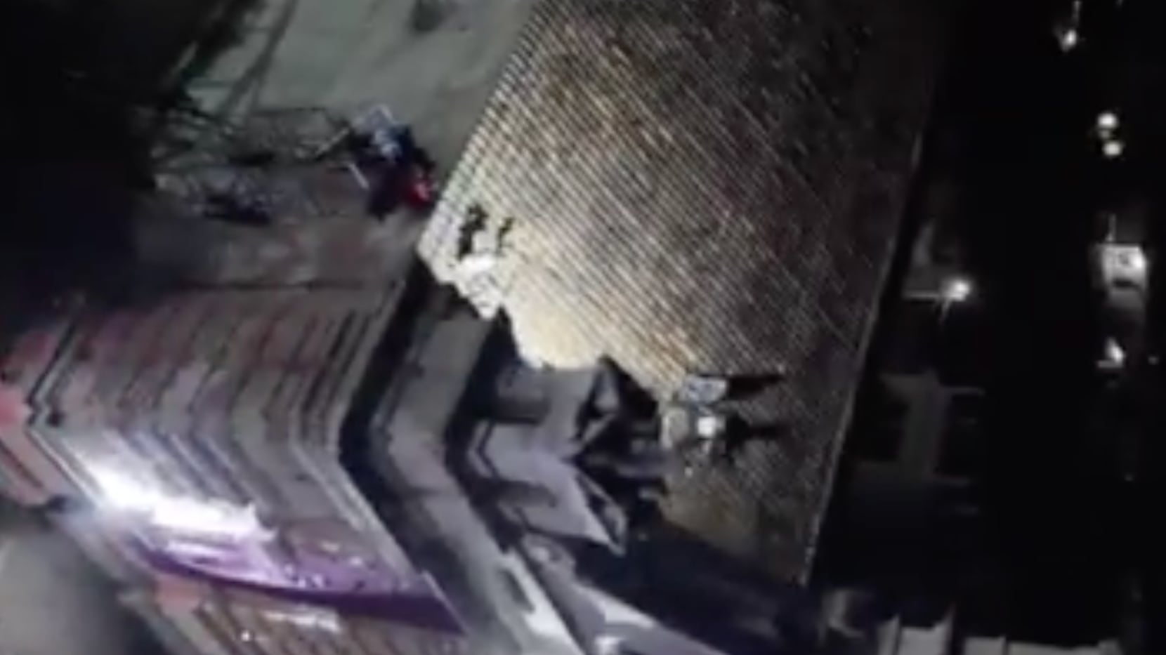 Sacristán resultó herido. Foto: RRSS