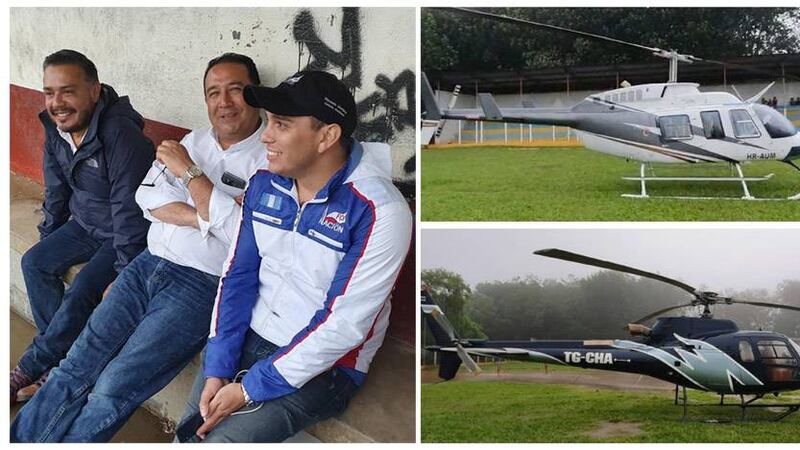 VIDEO. Dos helicópteros que transportaban a candidatos de FCN-Nación aterrizan de emergencia