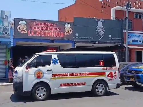 Se atraganta mientras comía y muere dentro de restaurante en zona 5