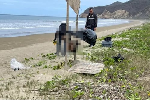Horror en Ecuador: Localizan cinco cabezas en una playa turística con un escalofriante mensaje