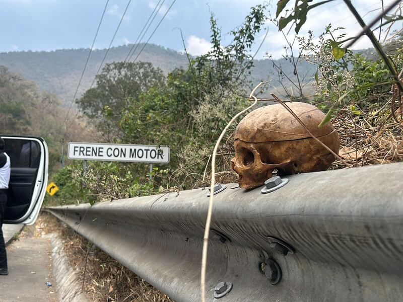 Esta es la teoría del MP sobre el hallazgo del cráneo localizado en Sacatepéquez  