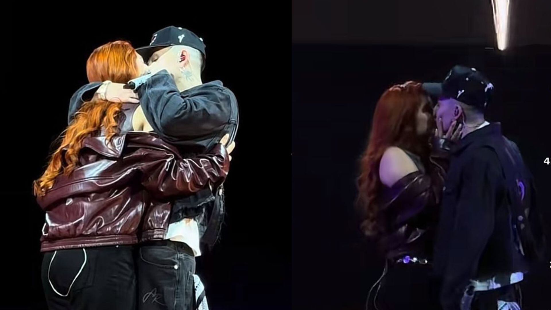 Andy Rivera confirmó su relación en su concierto del Movistar Arena