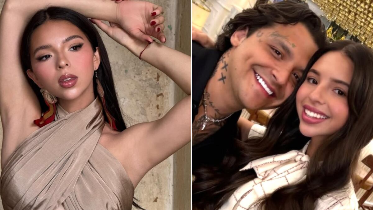 Usuarios aseguran que Ángela Aguilar es el karma de Christian Nodal.