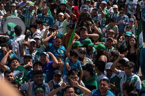 Así fue la celebración del título de Antigua este domingo