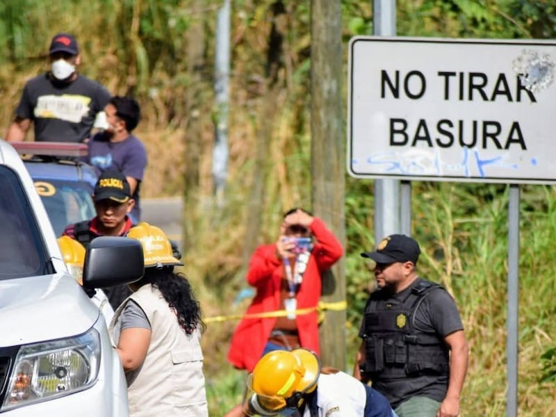 Comienza la identificación de las 12 víctimas de Santa Lucía Los Ocotes