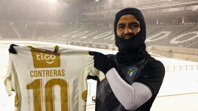IMÁGENES. Comunicaciones afronta el partido ante Colorado con temperaturas bajo cero