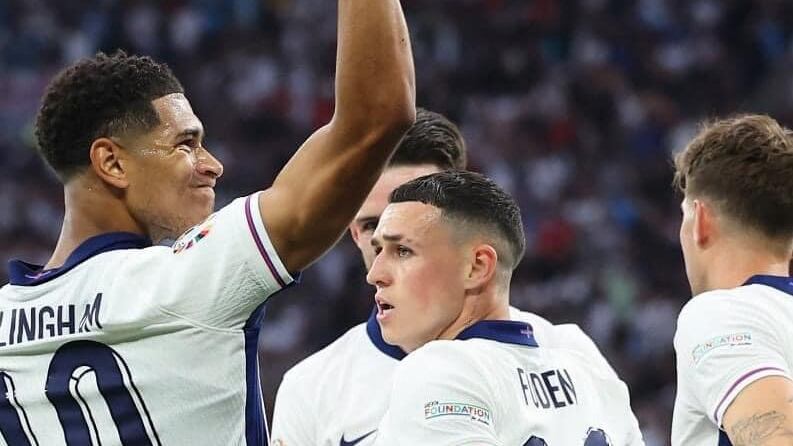 Inglaterra ganó gracias a un solitario gol de Bellingham
