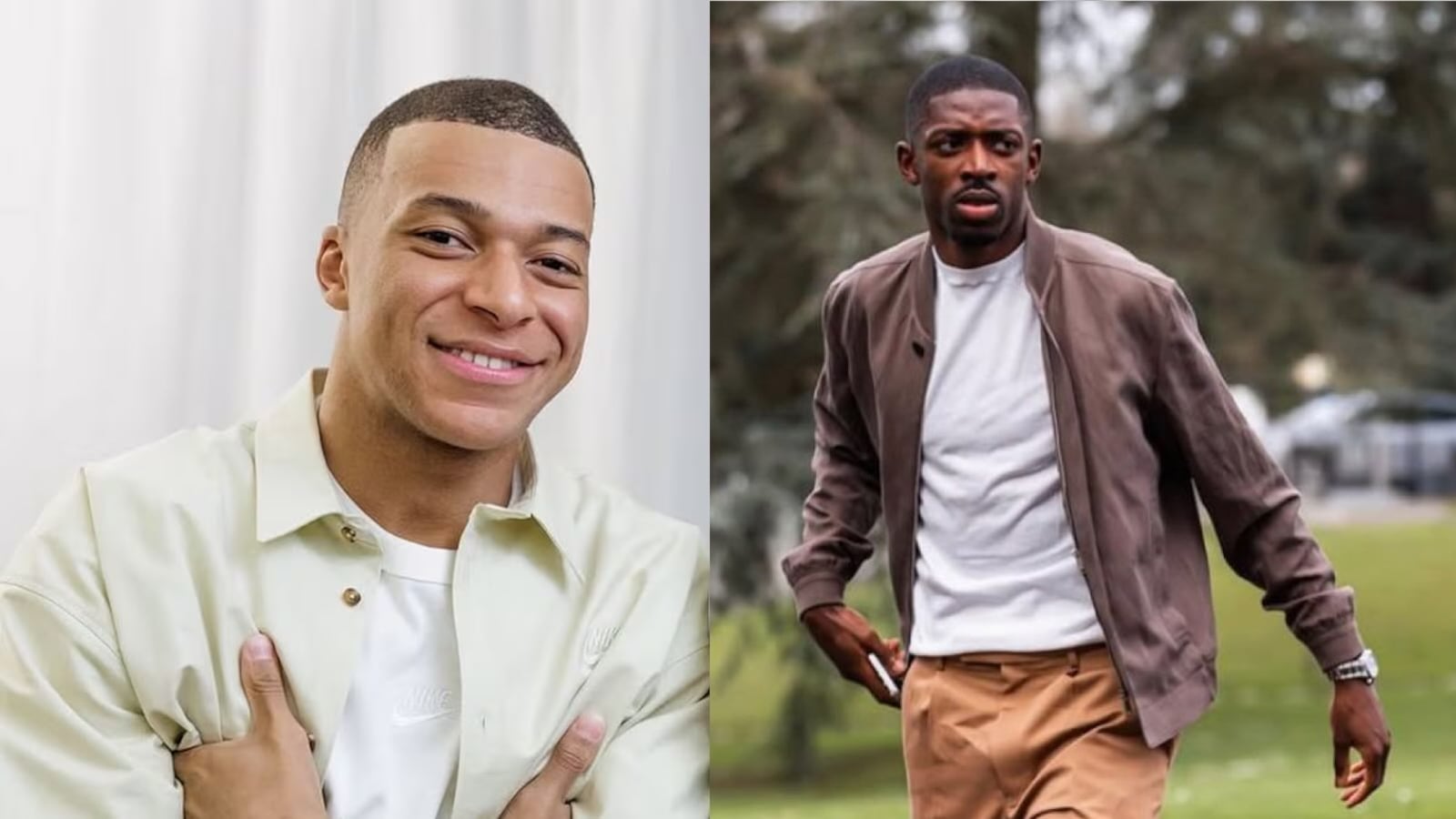 Mbappé y Dembélé