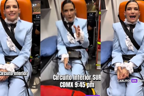Natalia Jiménez desata polémica: ¡usó ambulancia con sirena para llegar a fiesta de Carlos Rivera!