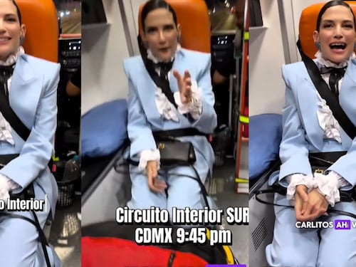 Natalia Jiménez desata polémica: ¡usó ambulancia con sirena para llegar a fiesta de Carlos Rivera!