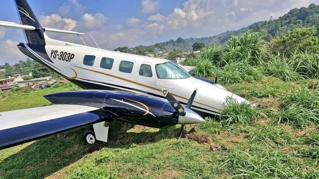 Aeronáutica Civil investiga excursión de pista de avioneta en Cobán