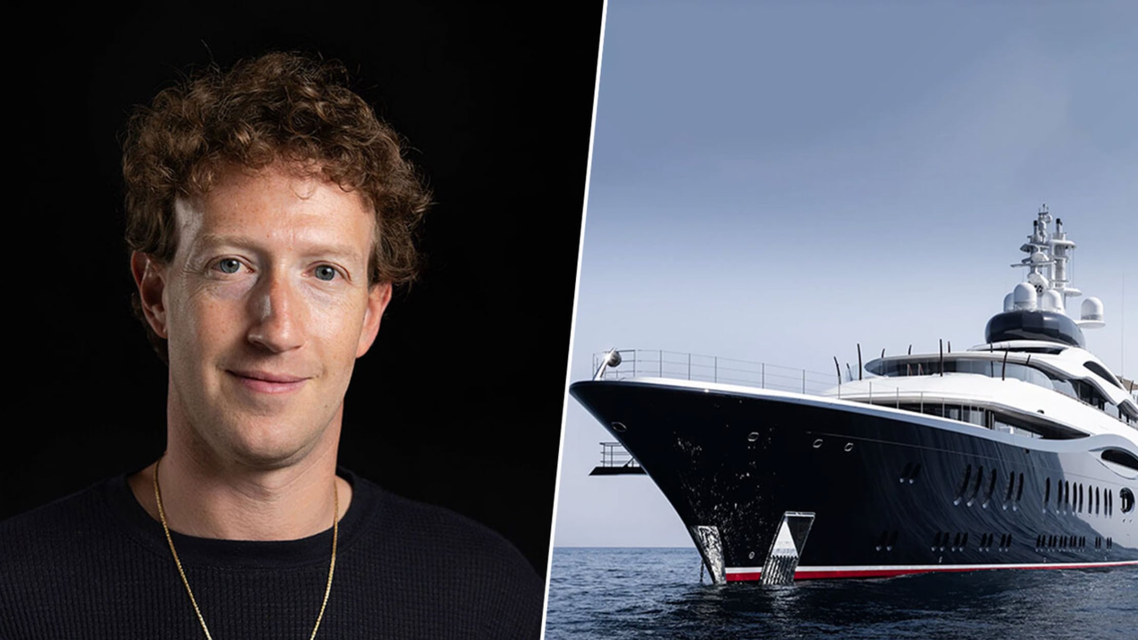 Mark Zuckerberg sabe de barcos, ese es su yate.