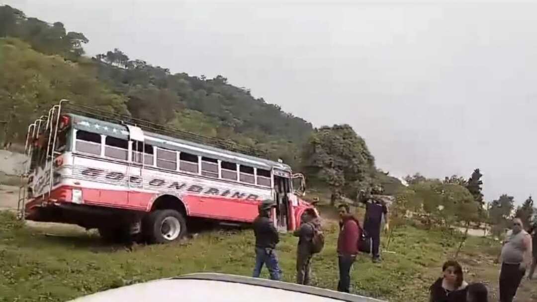 Disparan contra unidad del transporte público.