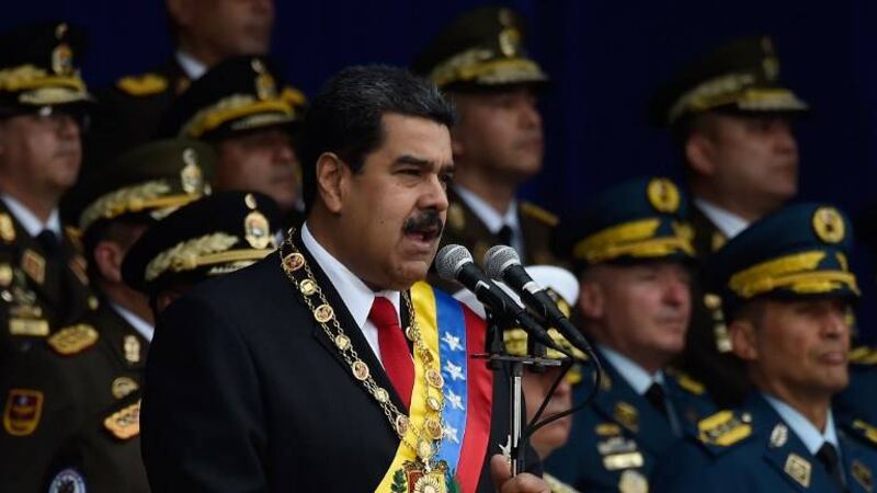 VIDEO. Maduro promete presentar pruebas que vinculan a Santos con “atentado” en su contra