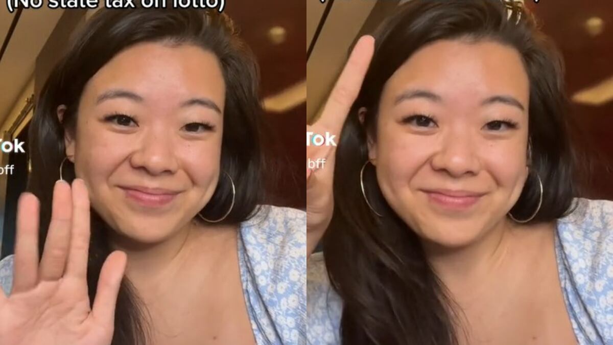 La joven generó revuelo