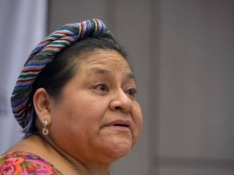 Rigoberta Menchú: "La crisis que afecta a nuestro país no inició la semana pasada"