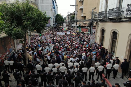 ¿Habrá bloqueos en la capital este lunes 27 de abril?