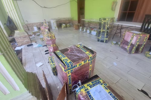 Desbaratan narcolaboratorio en San Marcos: ocho capturados y millonario decomiso