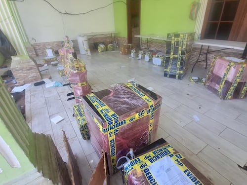 Desbaratan narcolaboratorio en San Marcos: ocho capturados y millonario decomiso