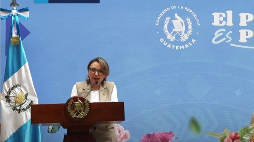 Patricia Orantes, ministra de Ambiente.