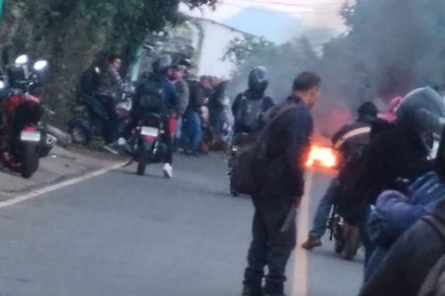 Tensión y bloqueo: así amanece ruta a Villa Canales hacia la capital