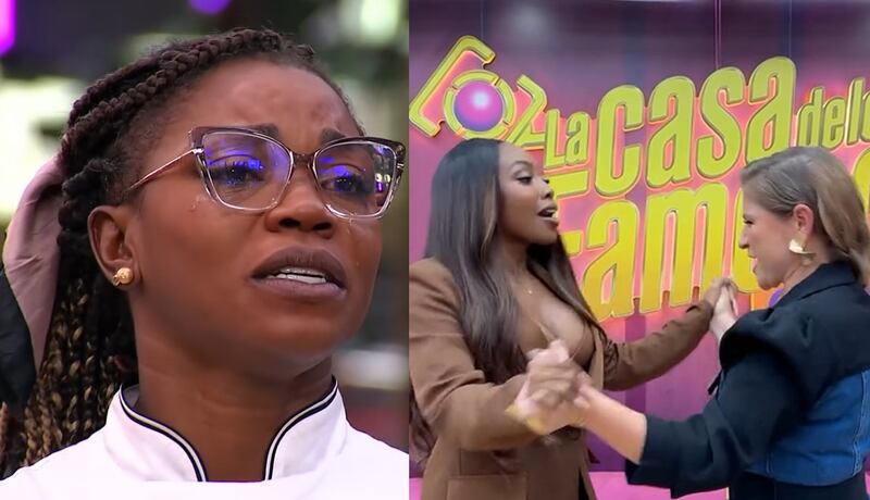 Caterine Ibargüen le hizo divertido reclamo a Vicky Berrío por lo que hizo con Karen Sevillano en ‘La Casa de los Famosos Colombia'