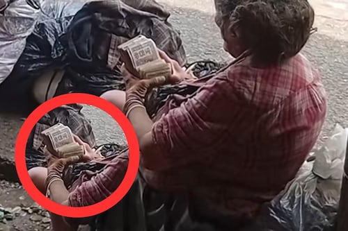 Indigente se vuelve viral tras revelarse la fortuna oculta que poseía