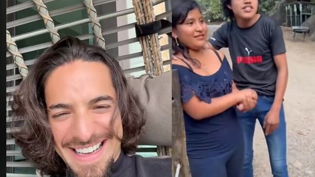 La reacción de Maluma tras escuchar a “FarrukoPop” interpretar uno de sus temas.