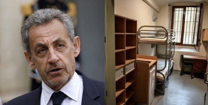 Nicolas Sarkozy ingresó a La Santé, convirtiéndose en el primer expresidente francés en prisión, con una celda de aislamiento equipada con escritorio, ducha y televisor.