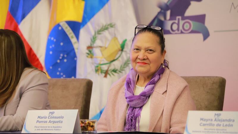 La fiscal general Consuelo Porras