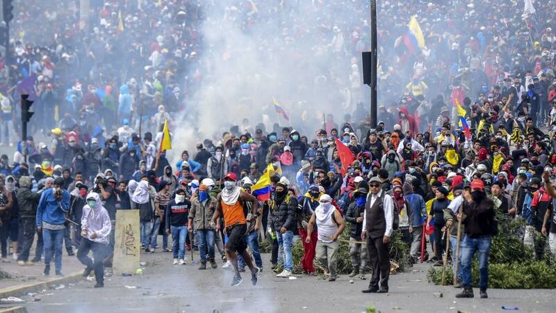 Máxima tensión en Ecuador ante gran protesta contra “paquetazo” de Moreno