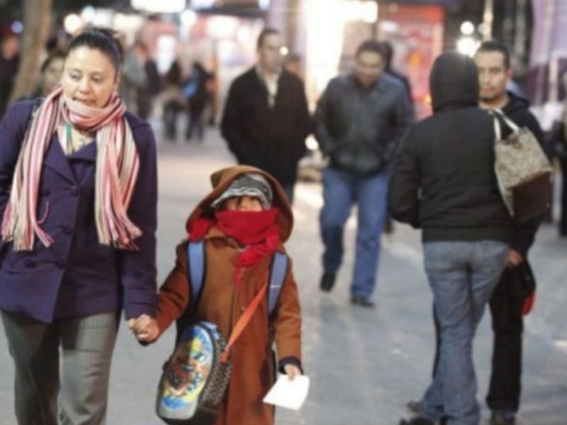 Más frío y viento marcarán el clima este lunes 9 de febrero